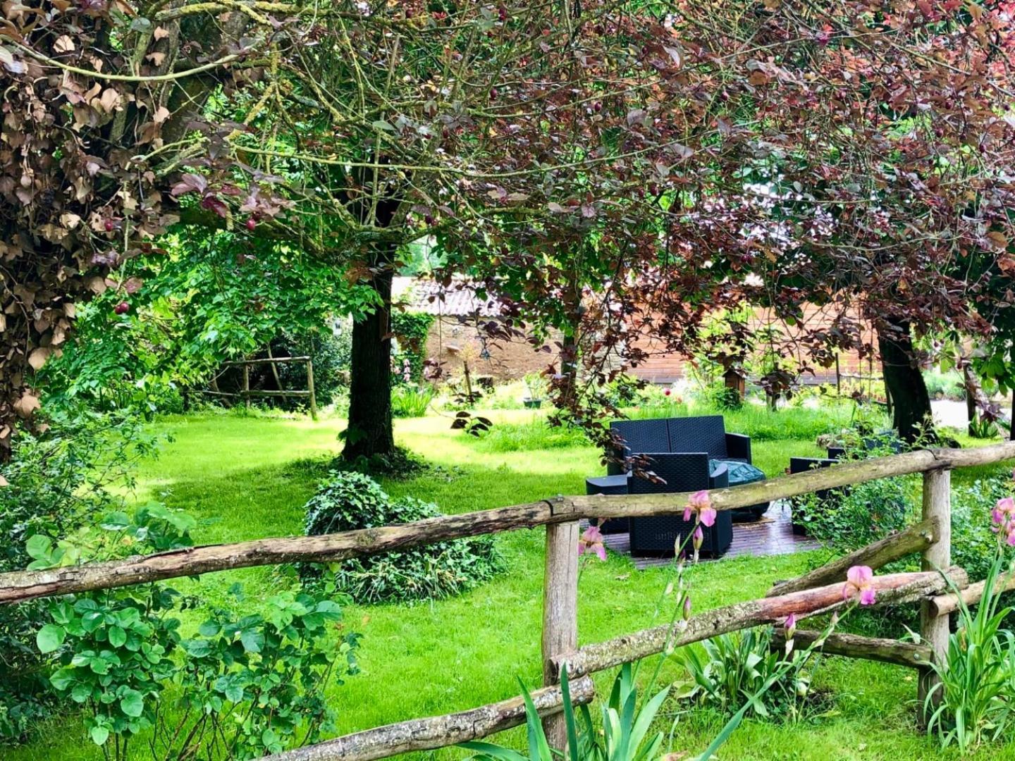 Villa Bois Mort Farm Gourgé Exterior foto